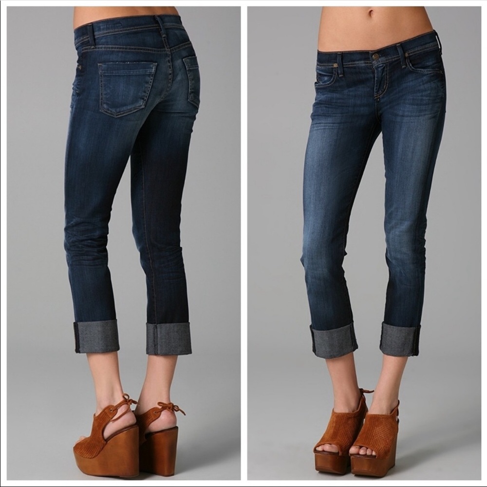 COH Dani Cropped Straight Leg Jeans